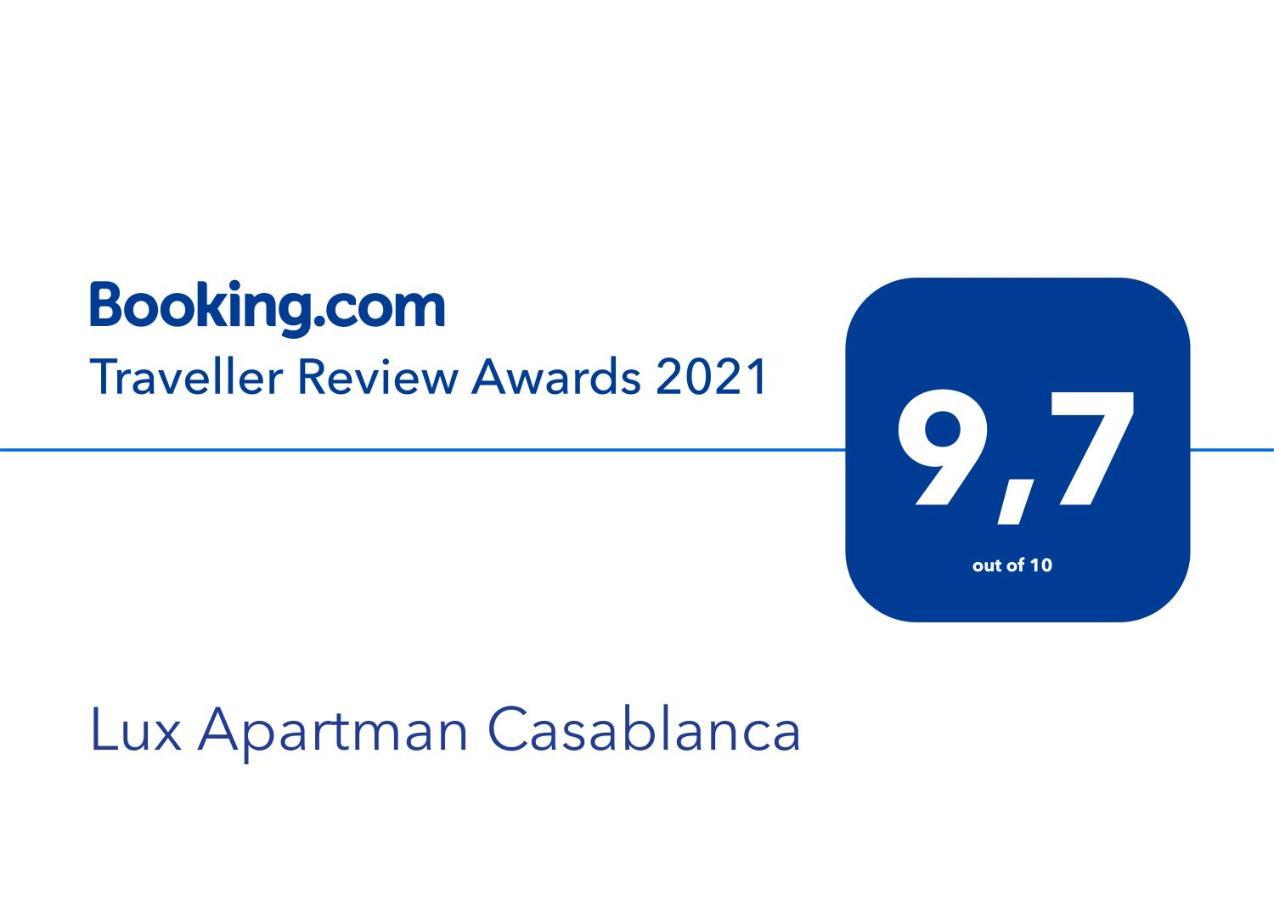 Lux Apartman Casablanca 플루지네 외부 사진